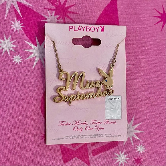 SOLD OUT Playboy Miss September Necklace - Picture 1 of 1
